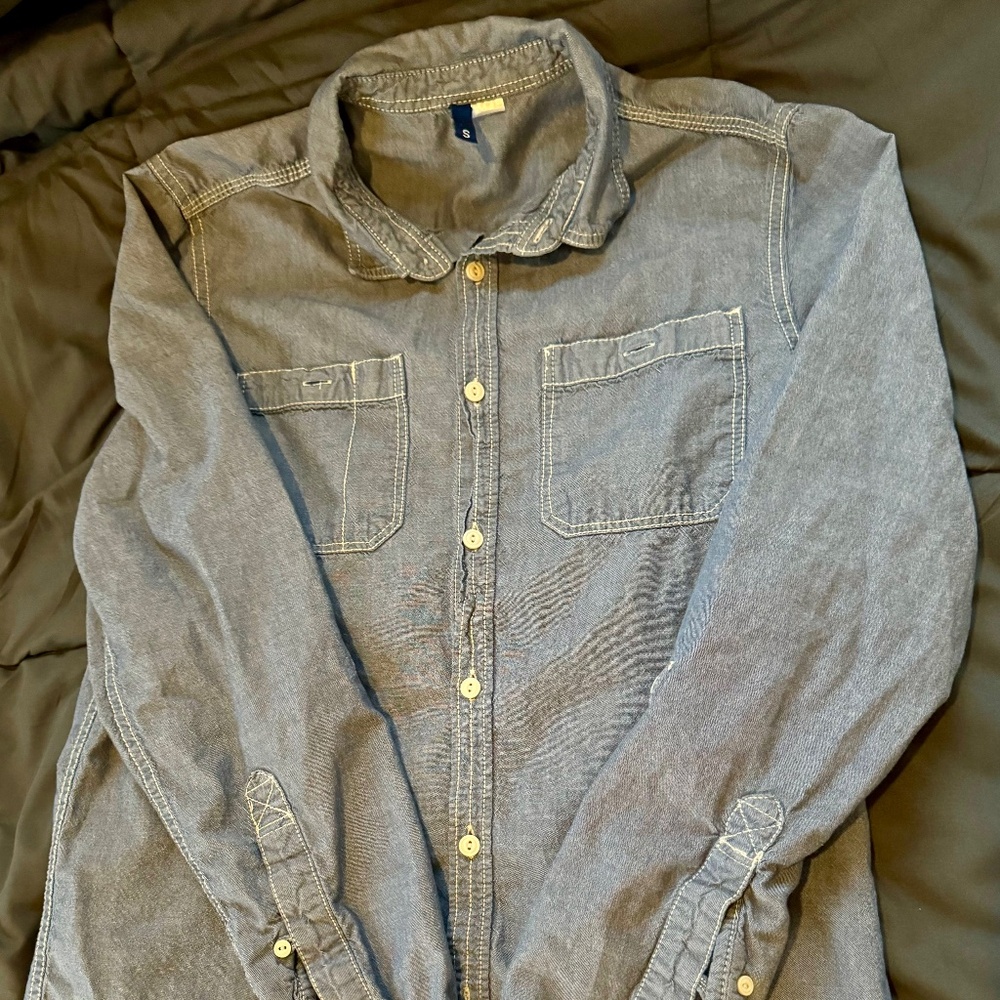 Mens Chambray shirt